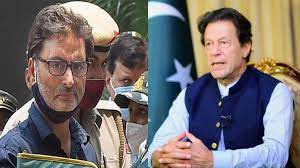 Imran Khan calls on rights groups to prevent the torture of Kashmiri leader Yasin Malik