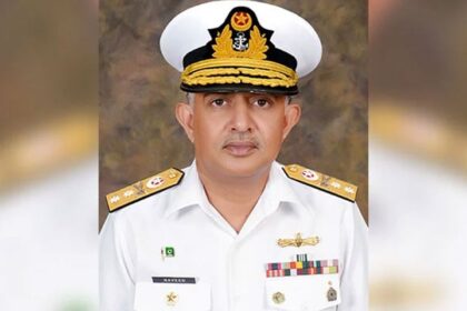 who is pakistan navy new admiral